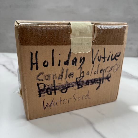Waterford | Holiday Votive Candle Holders (Set of 3) - Picture 8 of 9